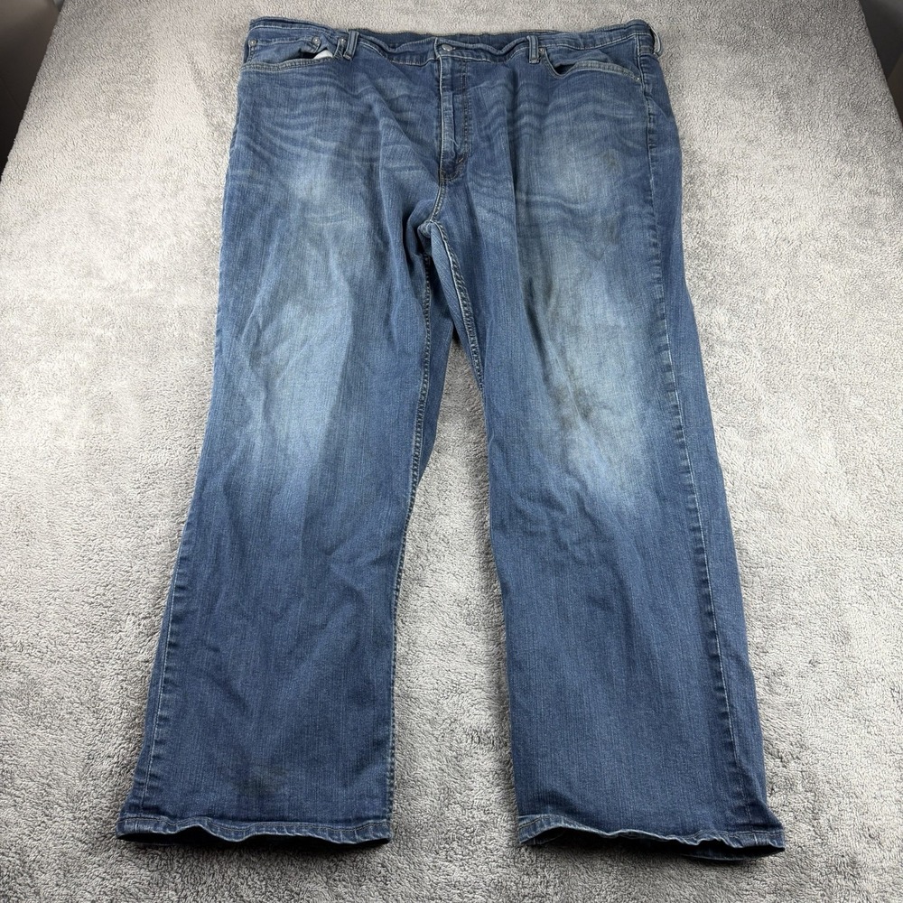 Levis‎ 559 Relaxed Straight Leg Jeans Mens 48x29 Blue Medium Wash